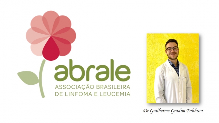 Dr. Guilherme Gradim Fabbron, médico hematologista da equipe BIO SANA'S / LEFORTE, dá entrevista na Abrale falando sobre leucemia linfoide aguda nos adultos