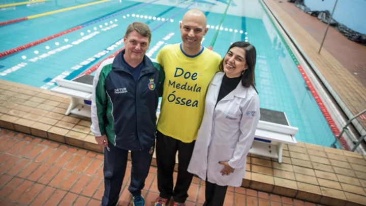 Bancário vence leucemia e vai defender o Brasil em olimpíada para transplantados