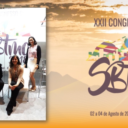 Equipe médica de hematologia e transplante de medula óssea da BIO SANA’S e Instituto Brasileiro do Controle do Câncer participaram do XXII Congresso Brasileiro de Transplante de Medula Óssea da Sociedade Brasileira de Transplante de Medula Óssea (SBTMO)