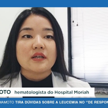 Hematologista Patrícia Yamamoto tira dúvidas sobre a leucemia no ‘’DE Responde’’