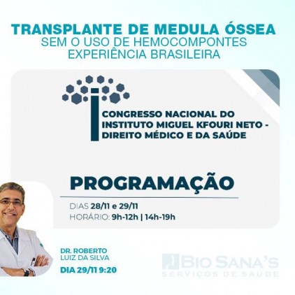  Participação Dr. Roberto Luiz da Silva - I Congresso Nacional do Instituto Miguel Kfouri Neto -  Direito Médico e da Saúde