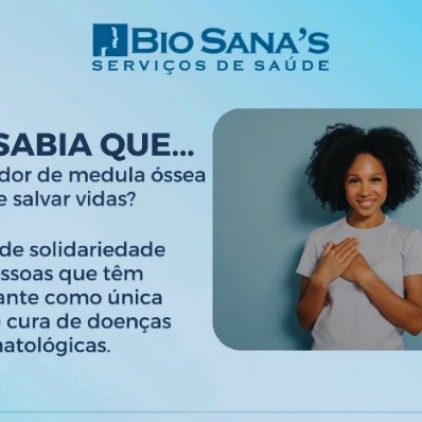 Semana de mobilização nacional para doação de medula óssea