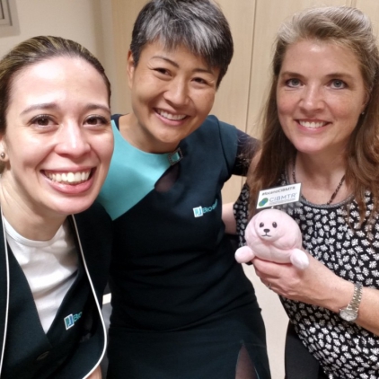 Visita Internacional de Coordenadora de Pesquisa Clínica do CIBMTR