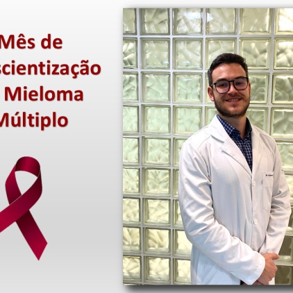 Março Borgonha - Dando continuidade a Conscientização do Mieloma Múltiplo