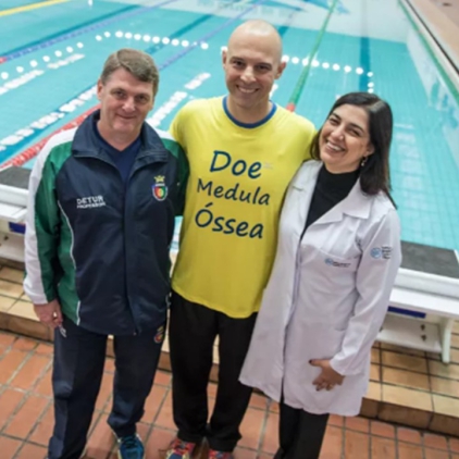 Bancário vence leucemia e vai defender o Brasil em olimpíada para transplantados