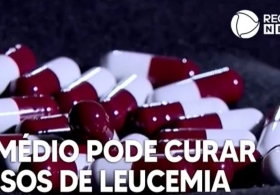 Entrevista da Dra. Maria Cristina Macedo para Record News: Remédio em fase experimental deve ajudar na cura da leucemia Mielóide Aguda