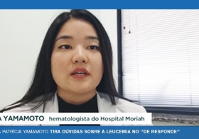 Hematologista Patrícia Yamamoto tira dúvidas sobre a leucemia no ‘’DE Responde’’