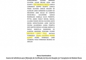 Parabenizamos nossos médicos pela aprovação no Título de Especialista em Transplante de Medula Óssea concedido pela ABHH/AMB.