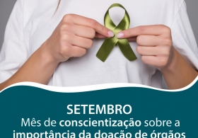 Setembro: Mês de conscientização sobre a importância da doação de órgãos