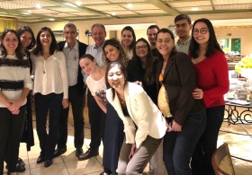 Equipe médica de Hematologia e transplante de medula óssea da BIO SANA`S e IBCC se reuniu na noite de 19/04/2018 com o Professor Angelo Maiolino da UFRJ (Universidade Federal do Rio de Janeiro) para discussão sobre Mieloma Múltiplo